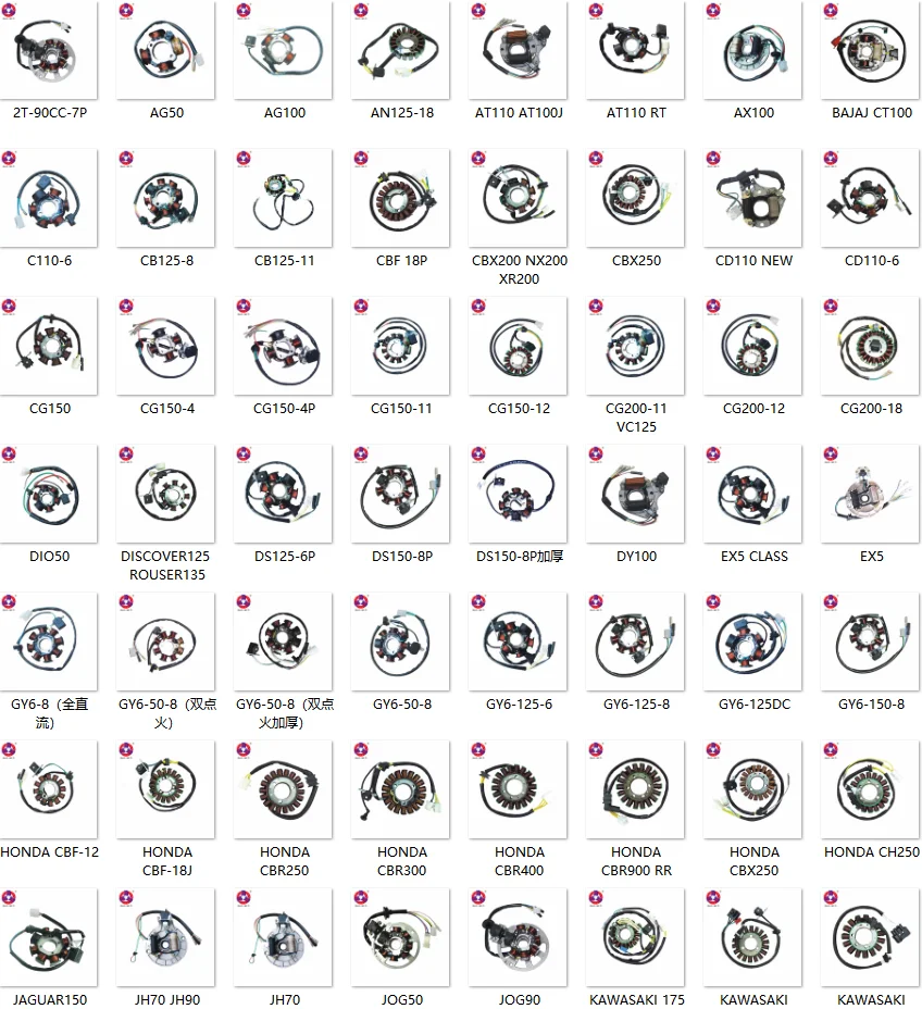 90CC China Motorcycle engine parts Start Ignition coil for HONDA LEAD 90