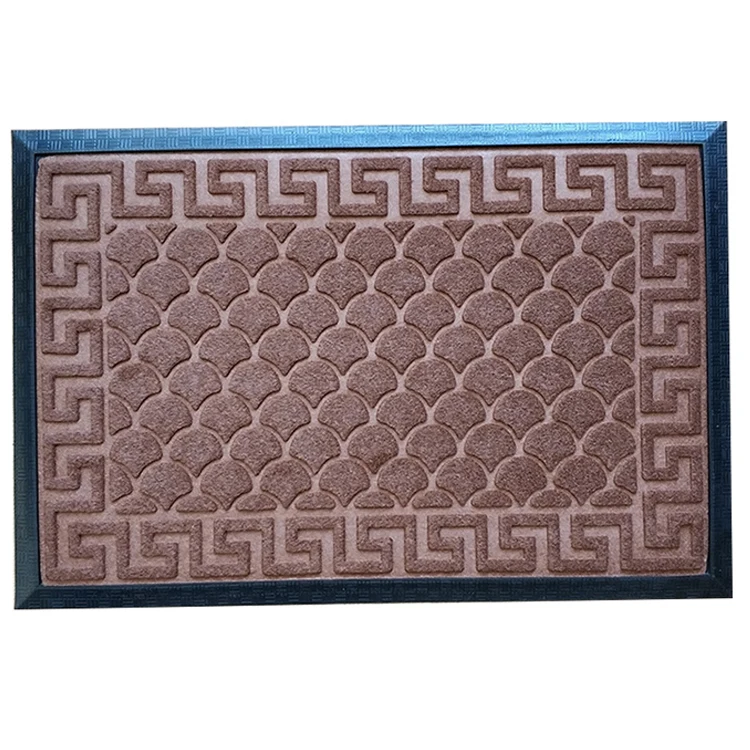 3D 40x60 Waterproof Floor Rubber Backed door mats