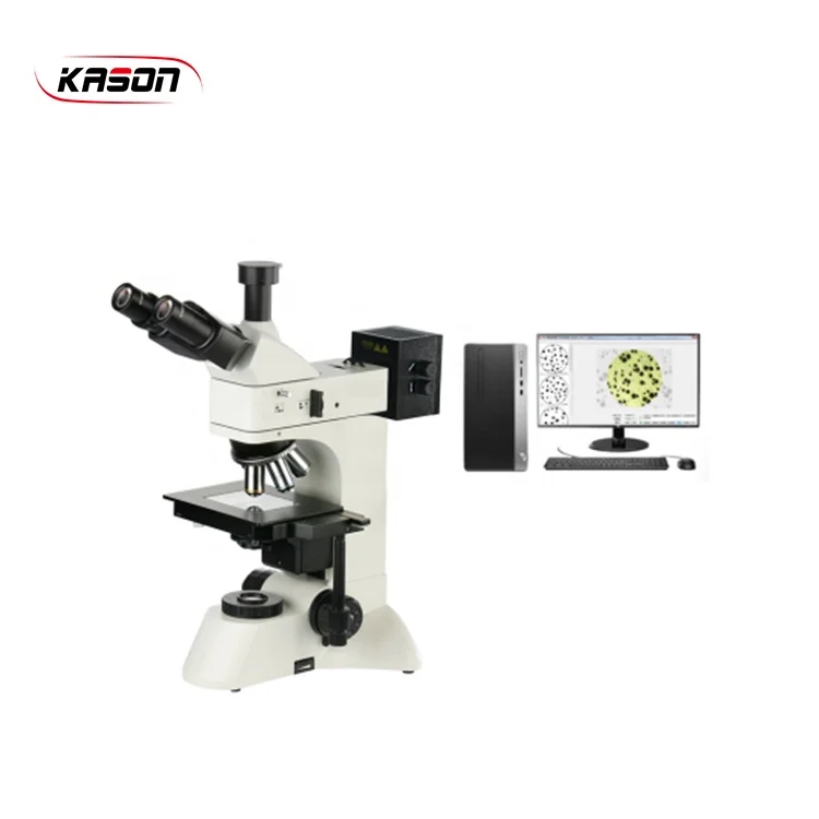 KASON High Quality Official Store 4X/10X/40X Microscopes Lectronique with Coarse and Fine Focus