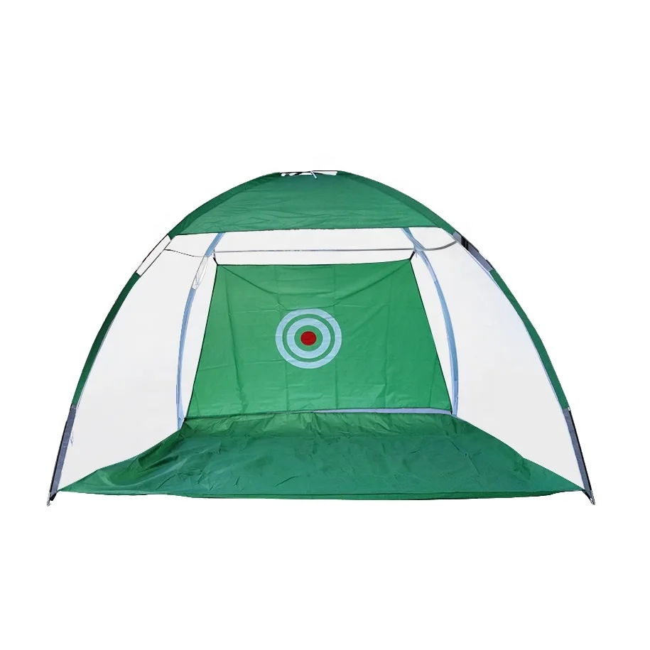 Outdoor Golf Practice Net Golf Hitting Cage Garden Grassland Practice Tent Golf Training Equipment