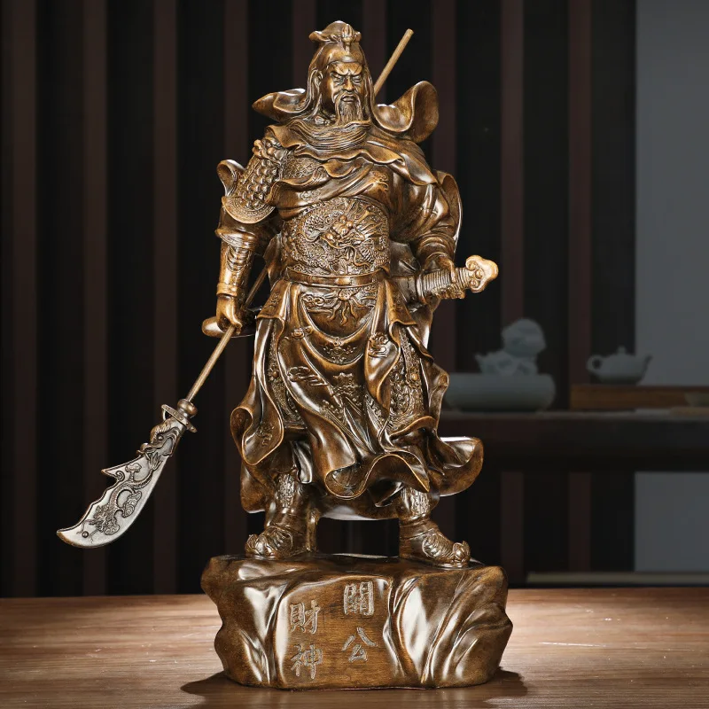 2023 Guan Yu Feng Shui 66cm Buddha Statue Kwan Kung Of Wealth Ornaments Gifts For The God Of Wealth Ornaments For Guangong God