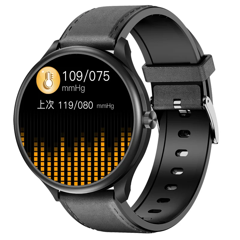 2022 Smart dynamic PPG&ECG monitoring smart tracker watch logo accept customization