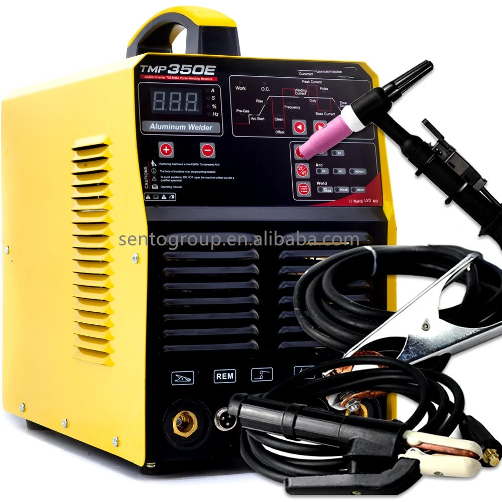 Алюминиевый сварочный аппарат TMP350E tig ac/dc ARC для цифрового управления Tig/MMA 350A110/220V