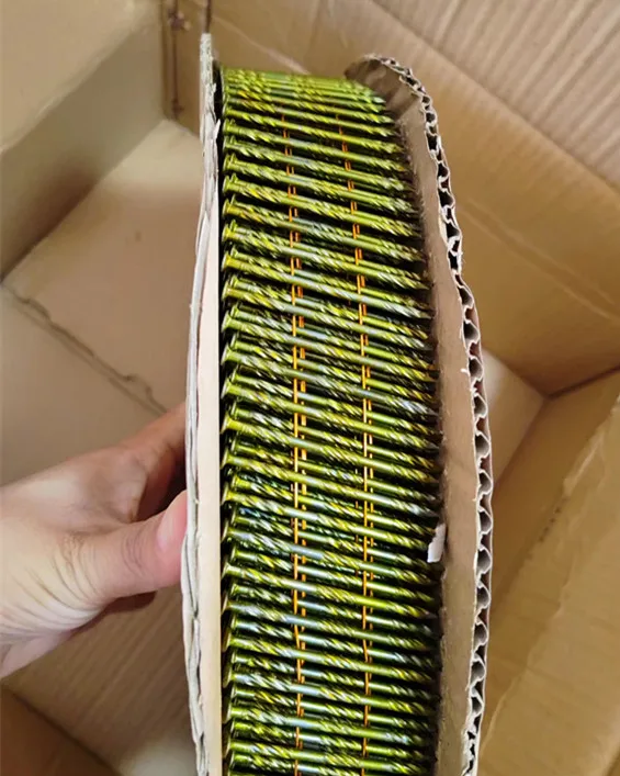 High Quality Machine Grade Big Roll Jumbo Screw Coil Nails