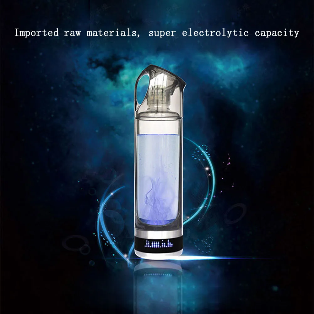 Hydrogen-rich Water Cup  Quantum Health Energy Hydrogen Water bottle Electrolytic Cup 500ml