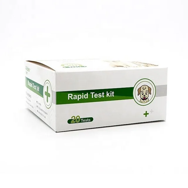 Canine Disease Diagnosis Triple Test Kit for CPV CCV and Giardia Detection Veterinary Rapid Test Kit