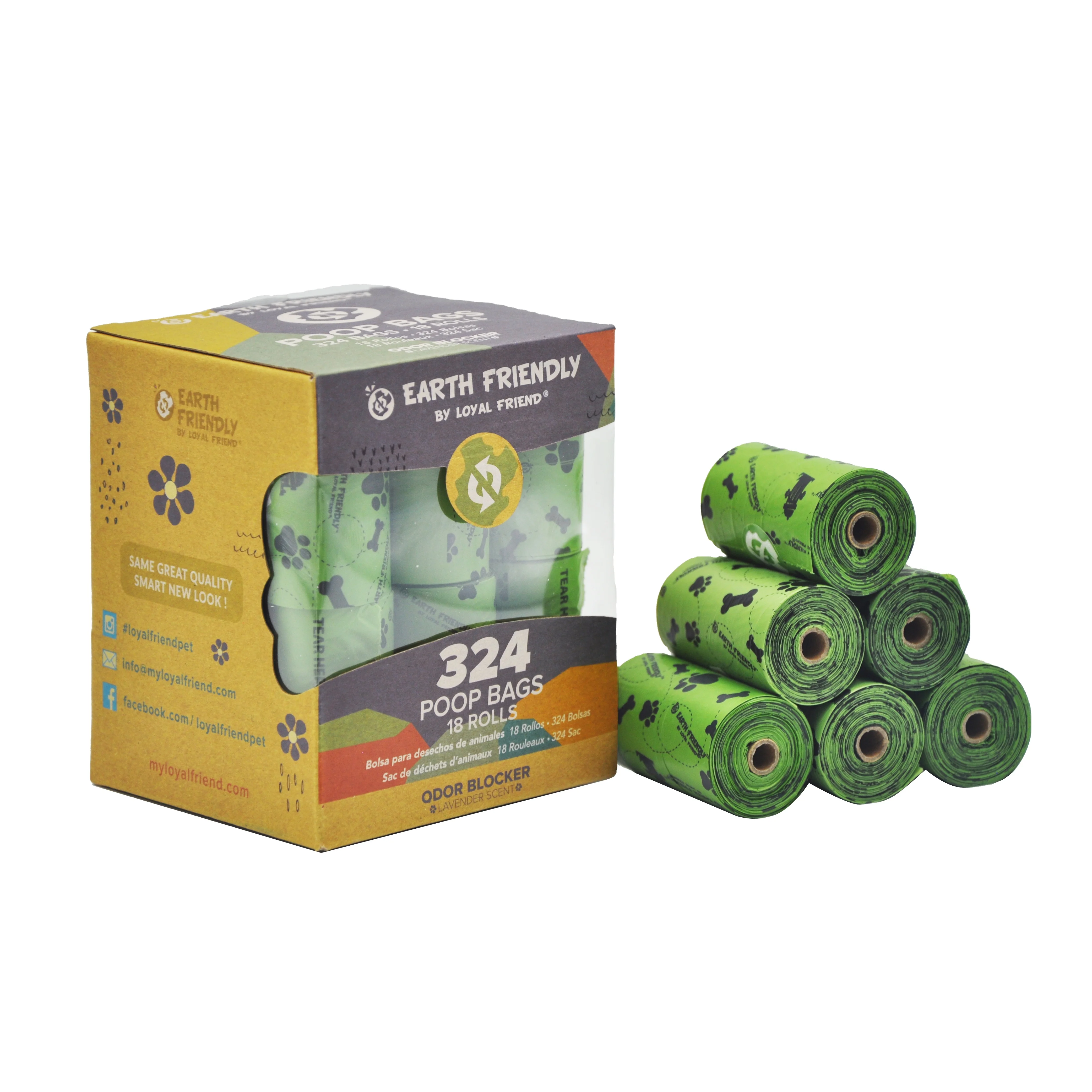 Basic Dog Poop Bags 300 Lemon Scented, Amazon  Pet Supplies Private Label Low Moq, High Quality Extra Thick With Wholesale