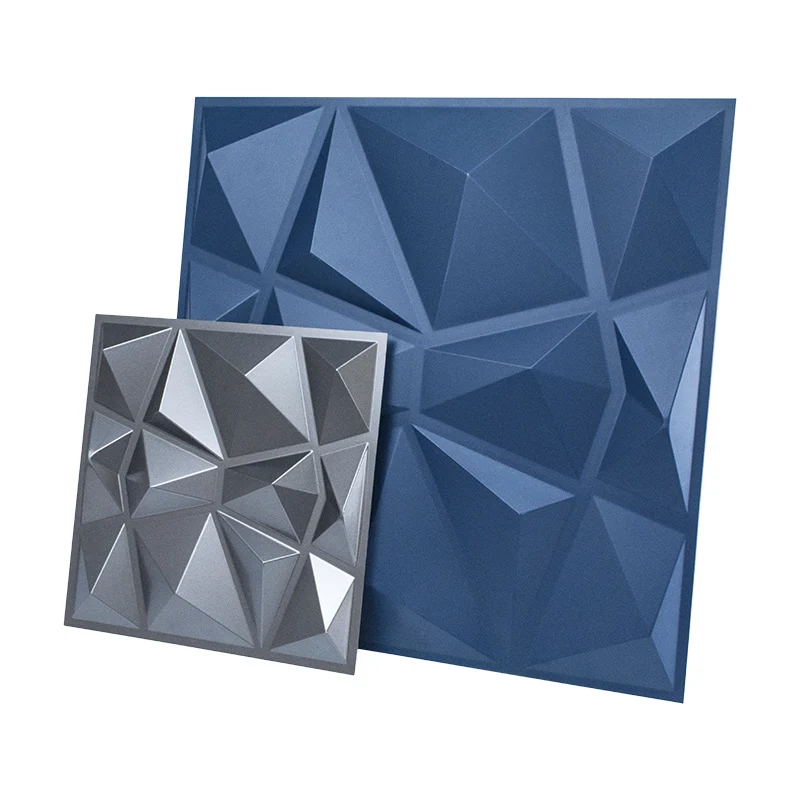 Modern Design Interior Outdoor 3D Wall Panel  Plastic Decorative PVC Wall Panel Manufacturers