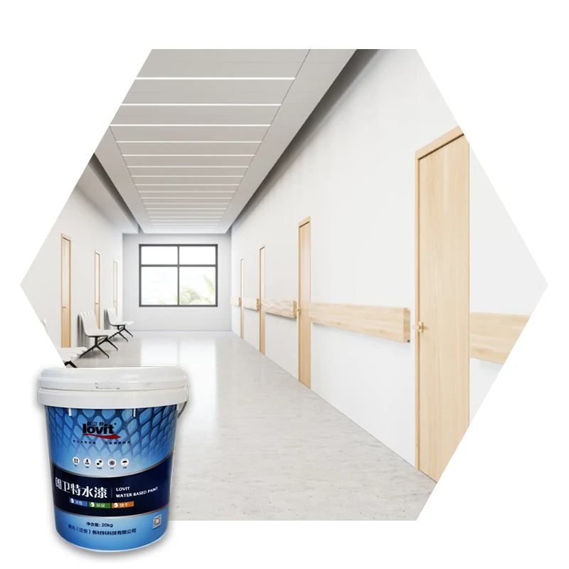 Acrylic Paint Set Water Paint Customized Colorful Formaldehyde Removal Paint For Inter