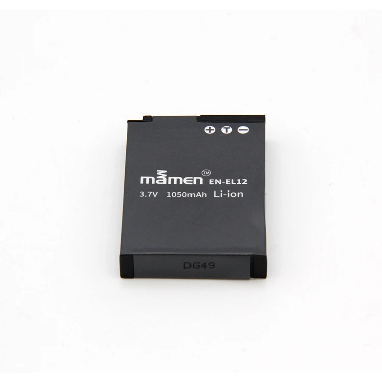 1050mAh 3 7 V Профессиональная цифровая камера батарея NIkon EN-EL12 для Nikon