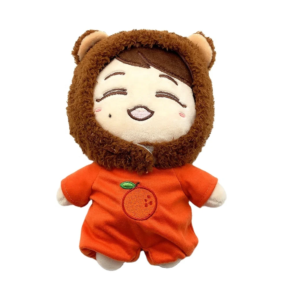 OEM Customized Kpop Doll soft Plush Toy baby doll Stuffed Star Idol Doll Soft plush Toy chinchilla plush stuffed toys