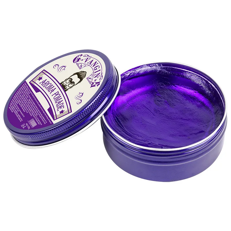 Cologne scented hair mud color hair styling products natural fluffy moisturizing hair wax