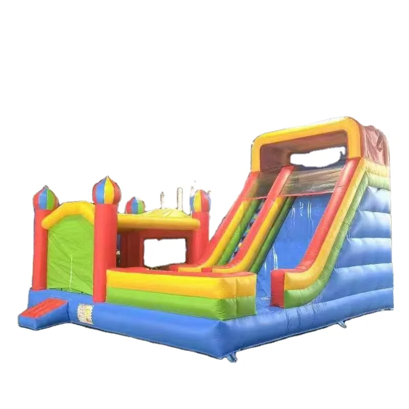 Китайский поставщик индивидуальный комбинированный слайд привлекательный большой надувной крокодил