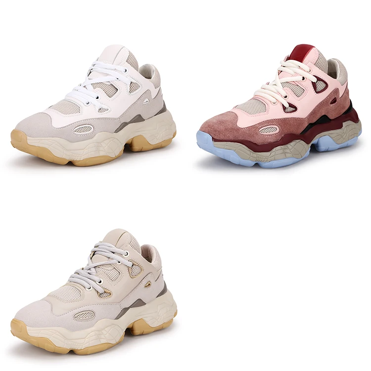 
ladies dad shoes wholesale Fashion Women Sport Shoes chunky sneakers 