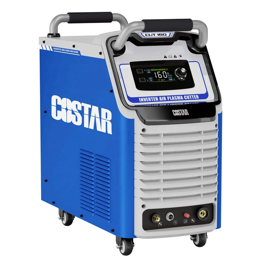 CUT 160 IGBT INDUSTRIAL Digital professional AIR PLASMA Electric 380V precise preset cutting current air plasma cutting machine