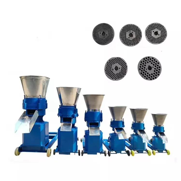 Poultry Pig Chicken Bird Fodder Pelletizer/Forage Pellet Mill/Animal Feed Pellet Making Production Line