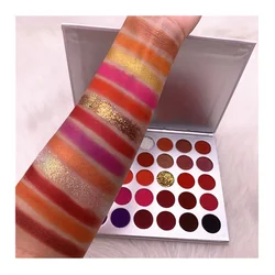 35 color eyeshadow palette vendor custom no label professional eyeshadow palette
