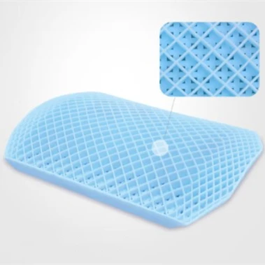 SHUNTEX TPE Silicon Gel Pectin Lumbar Support cushion Pressure Relief Gel  TPE waist support  for Office or driving