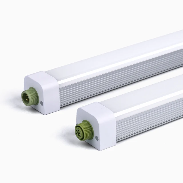 4ft 30w waterproof led triproof tube light IP65 8ft 60w linkable led tri-proof light