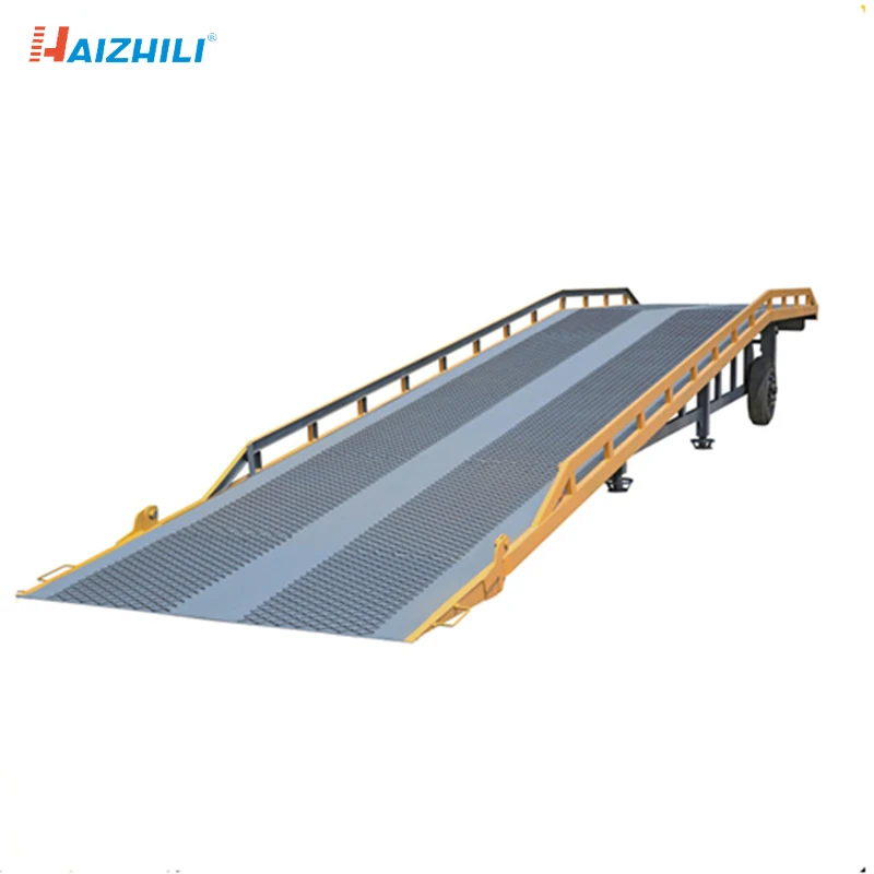 HaizhiLi Handling Equipment Hot sale general industrial equipment yard ramp lifting system dock leveler
