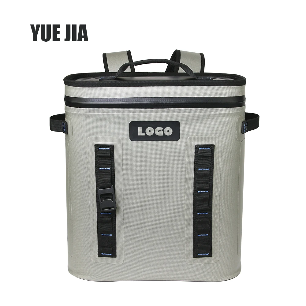 Large Capacity Beach Picnic Tpu Welded Seams Insulated Cooler Backpack For Champagne Fish Food Beer