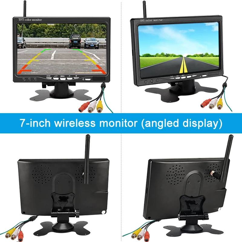 7 inch wireless car display screen monitor lcd screen car monitor