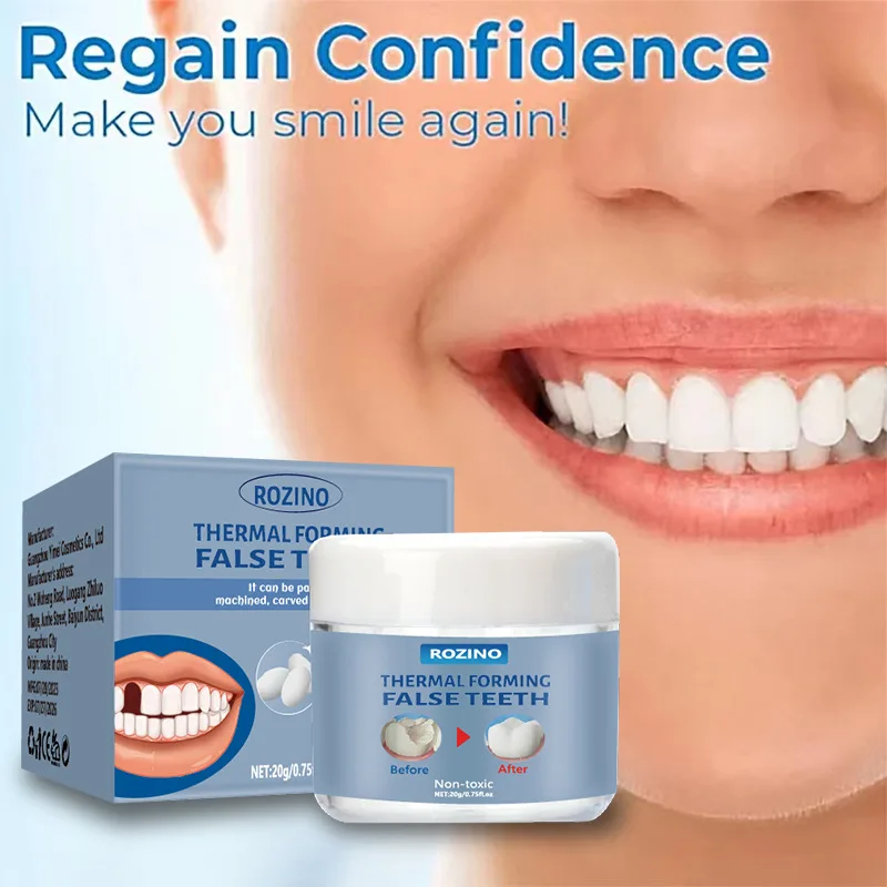 False Teeth Solid Glue Temporary Tooth Repair Kit Fitting Care Teeth Moldable Tool Thermal Tooth Adhesive Pellet