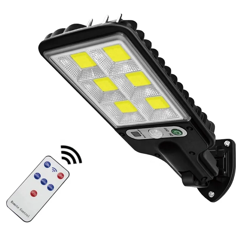 Factory Wholesale Powerful 1500LUMEN COB LED Waterproof Pir Motion Sensor Solar Powered Light For Front Door Garden Backyard