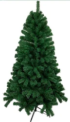 6FT Artificial Christmas Tree Xmas Pine Tree with Solid Metal Legs Perfect for Indoor and Outdoor Holiday Decoration