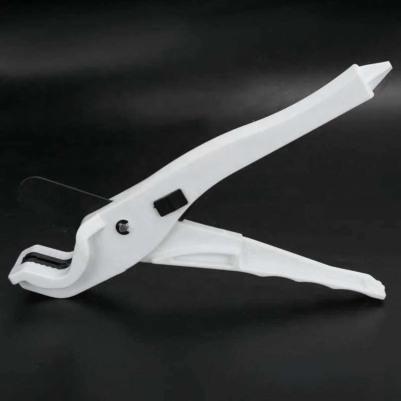 PVC Pipe Scissors Cutter On-Off Cutting Tool Plastic Rubber One-Hand Operated Pipe Cutter