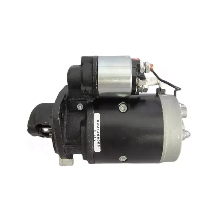 Factory Best Quality D6D AUTO STARTER MOTOR 24V 9T 0001368008 for EC210/EC140 for excavator