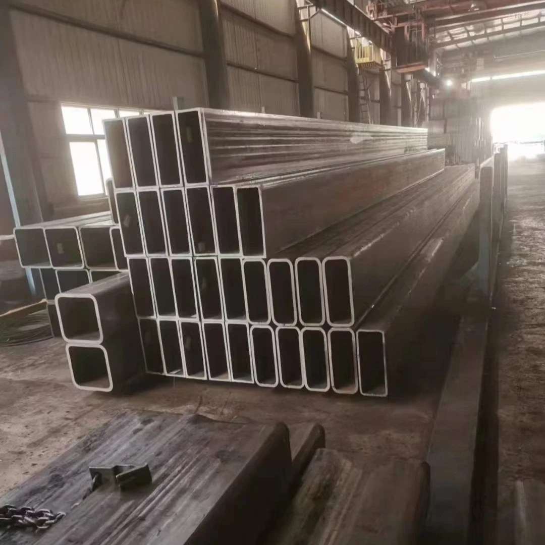 ASTM A36 50x50 стальная прямоугольная труба вес квадратной трубы 40x80 квадратная полая секция shs rhs