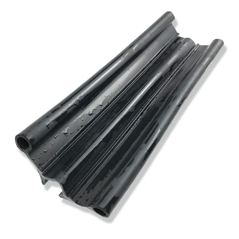 EPDM Forming QX-018 Double Hole Door Gaskets Door Rubber Gasket Sealing Strip for Cold Room Sliding Door