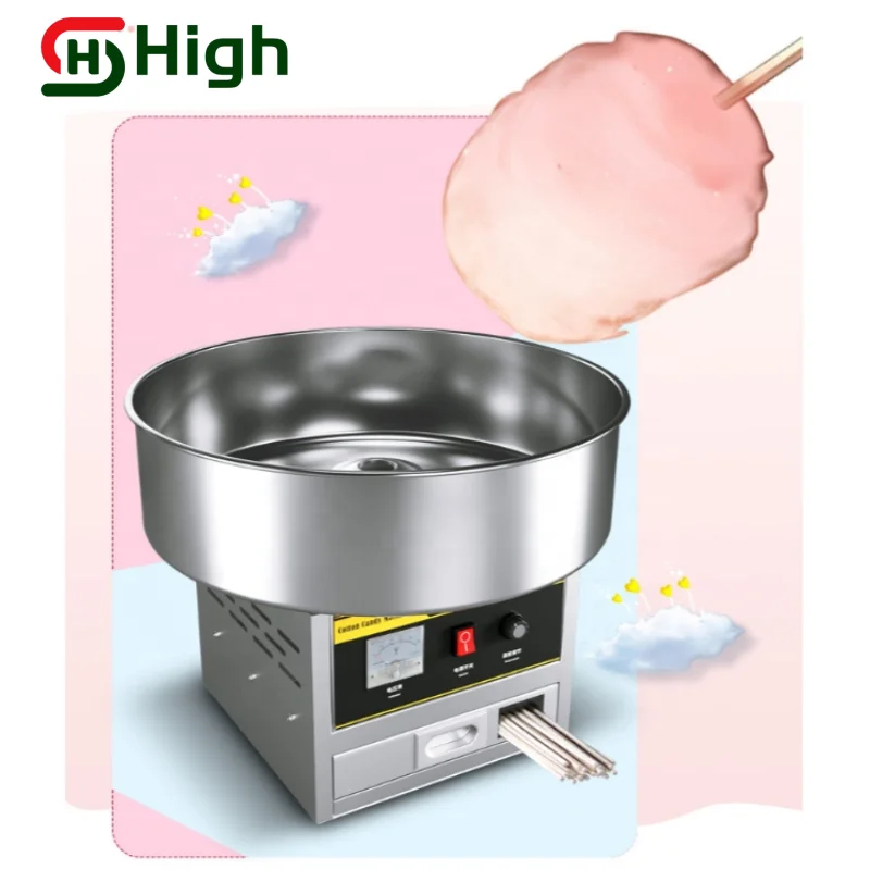 Hot Sale Commercial candy floss machine Pink Cotton Candy floss Sugar Maker cotton candy machine