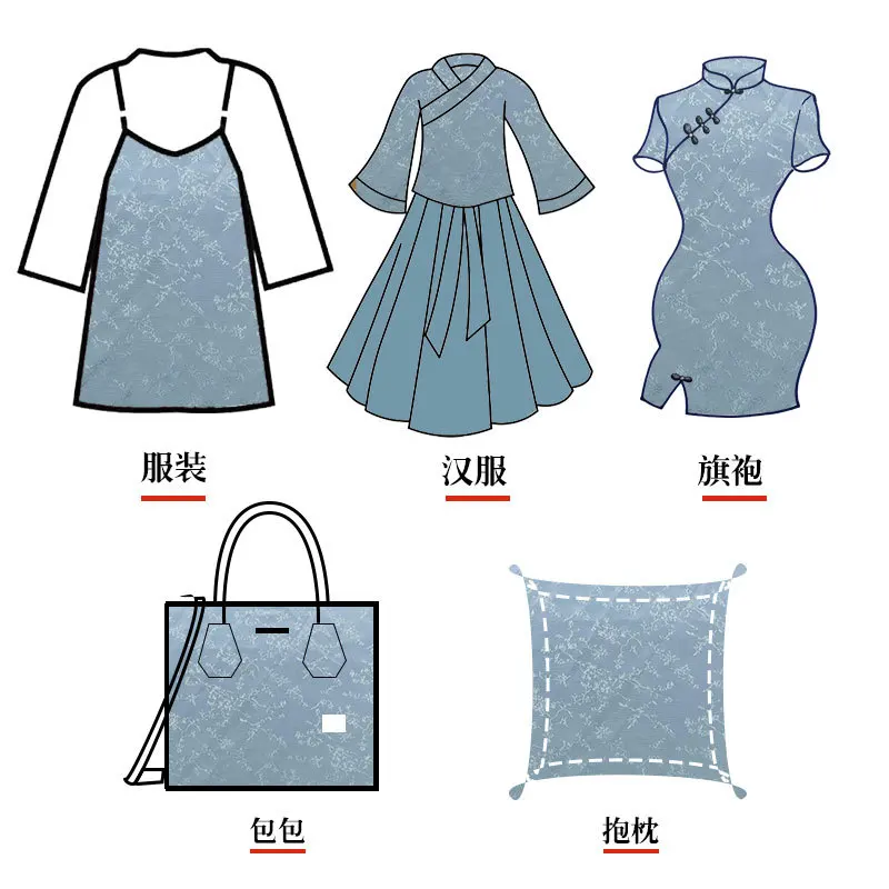 custom wholesale polyester glitter floral luxury embroidered 3d jacquard crepe fabric for women clothing dress curtain