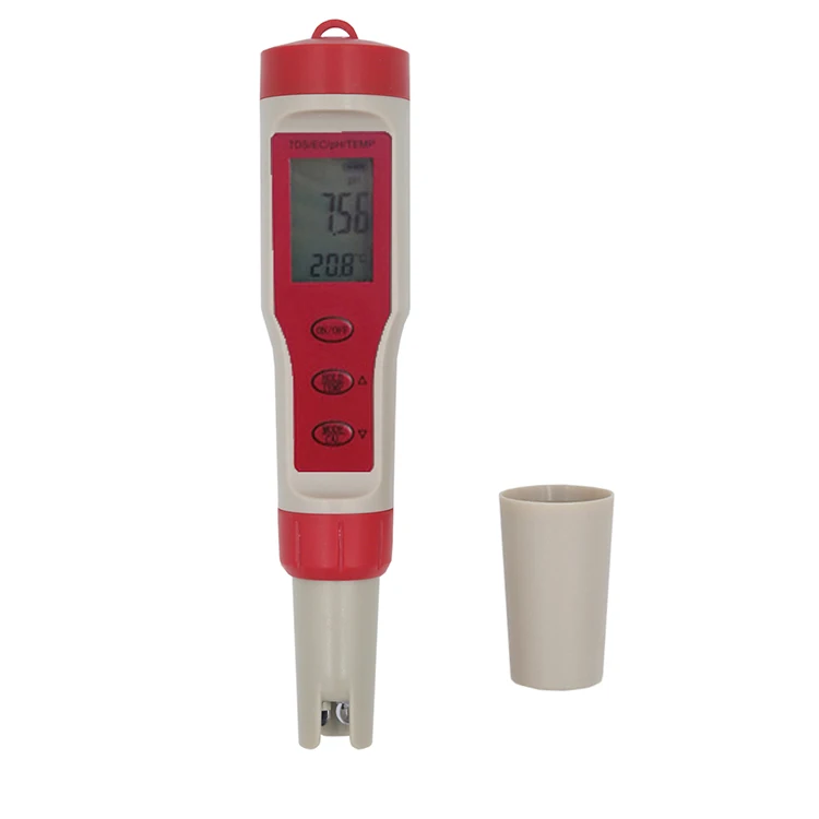 Самый дешевый комбо 4 в 1 прибор для измерения уровня pH de calibraction de ph Тест чернильная ручка pH ec tds метр