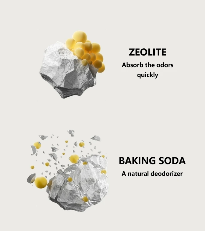 Mix Cat Litter Mix Cat Sand Excellent Absorption Zeolite Cat Litter