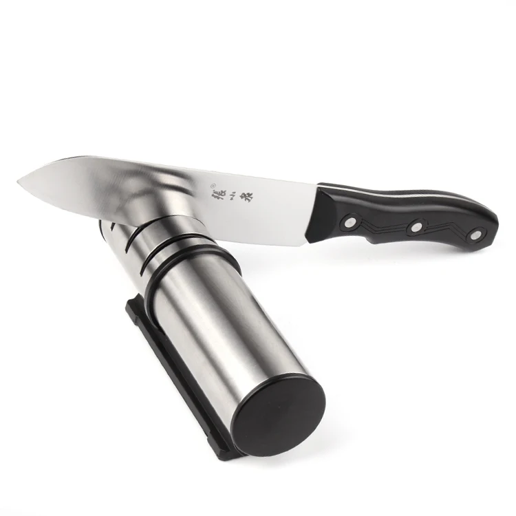 professional 3 Stage Diamond Tungsten Ceramic Knife Sharpening Tool Restores Kitchen sharpener knife