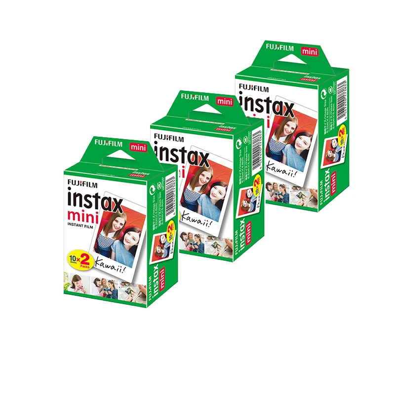 
Fujifilm instax mini instant film twin pack 20 экспозиций (белая рамка) для камер Fujifilm mini 7s 8 9 