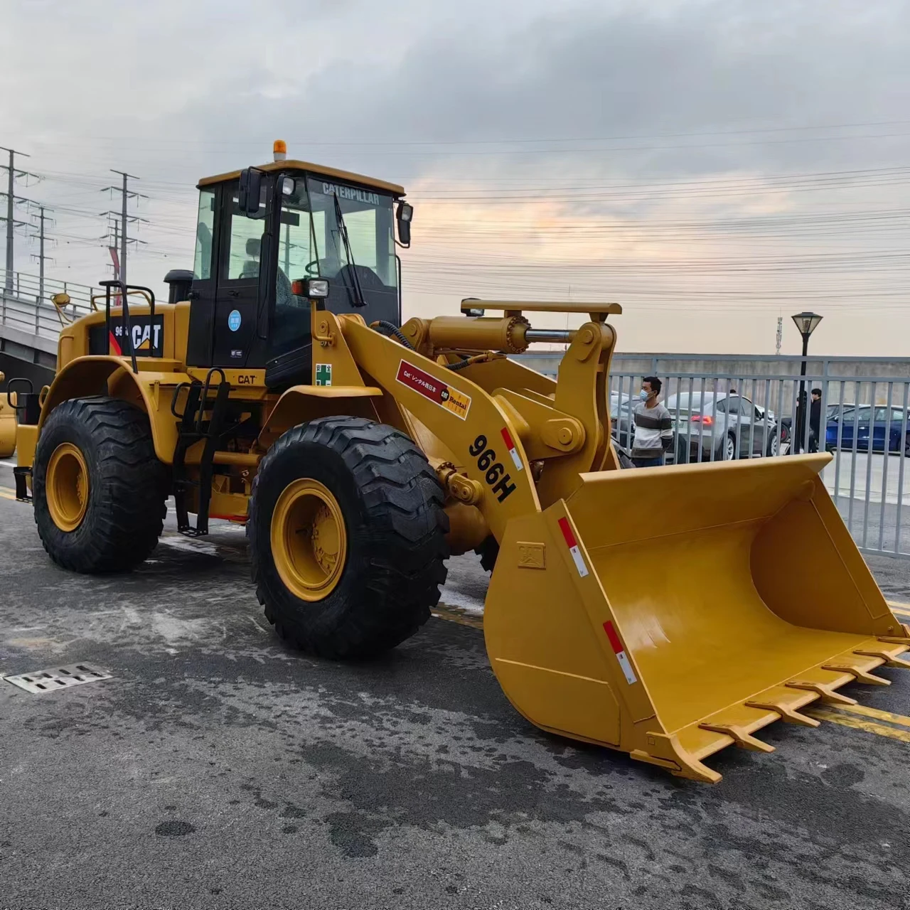 Колесный погрузчик 966H Caterpillar 950G 962H 950E 966G колесный