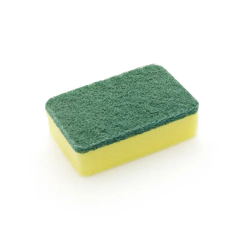 Customized Kitchen Natural Compostable Fabric Magic Dish Washing Cleaning Sponge Pad