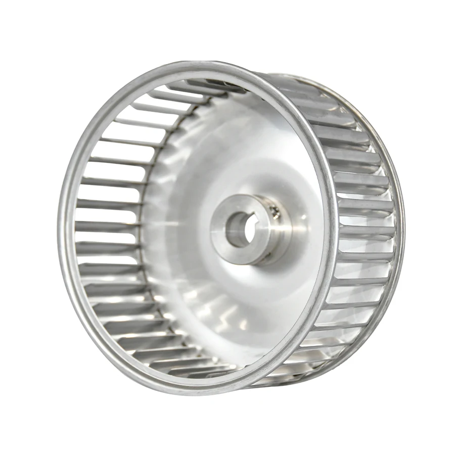 Long axis motor centrifugal wind wheel 304 stainless steel oven wind impeller high temperature resistant fan accessories plug-in