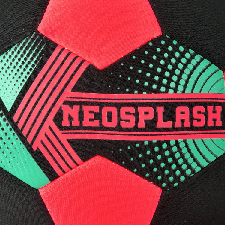 Soccer Ball Standard Size Custom Machine-stitched Football Ball Neoprene Material Beach Sports