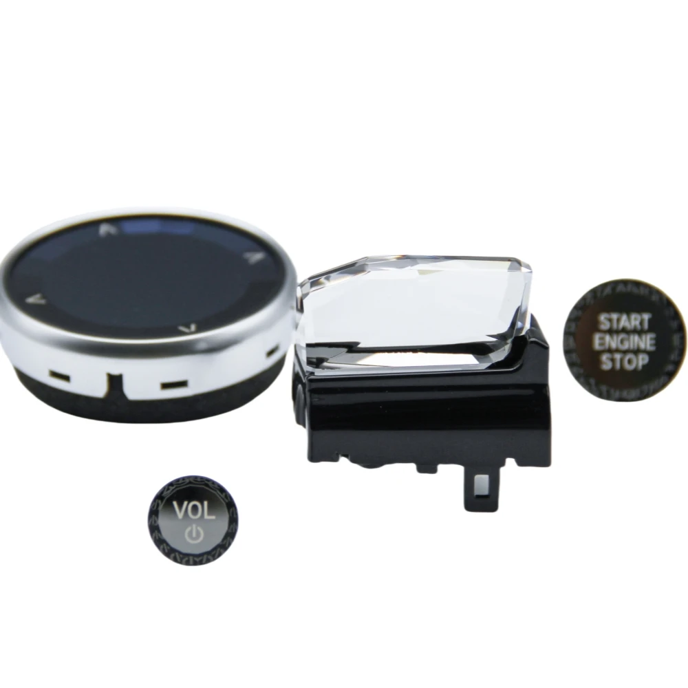 Vstar Crystal ручка переключения передач для BMW i4 G26 2023-2024 Сменные автомобильные аксессуары 4 шт. в 1 комплект обновления