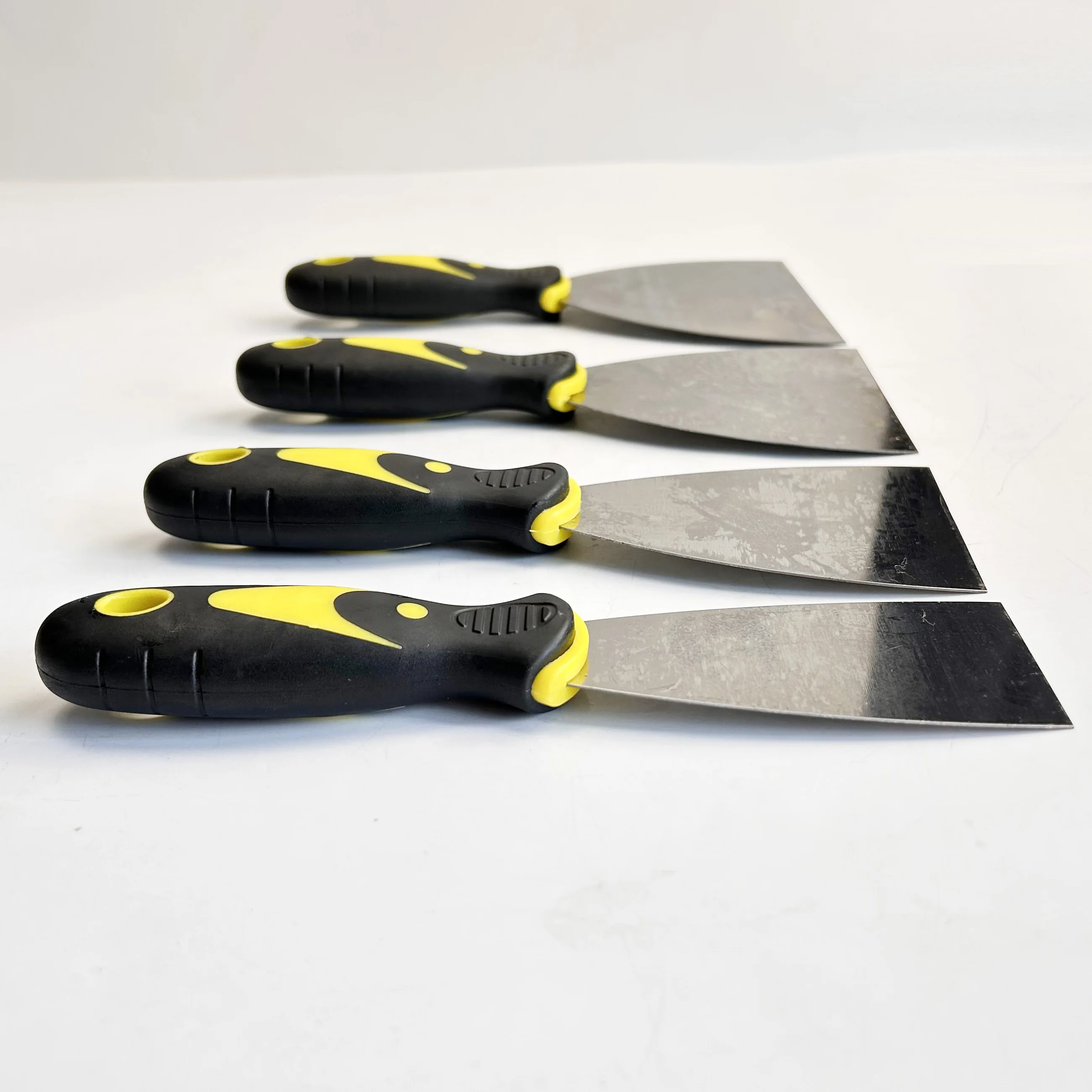 Drywall Tools Carbon Steel Putty Knife Plastic Handle Paint Scraper for Repairing Drywall Removing Wallpaper Mud