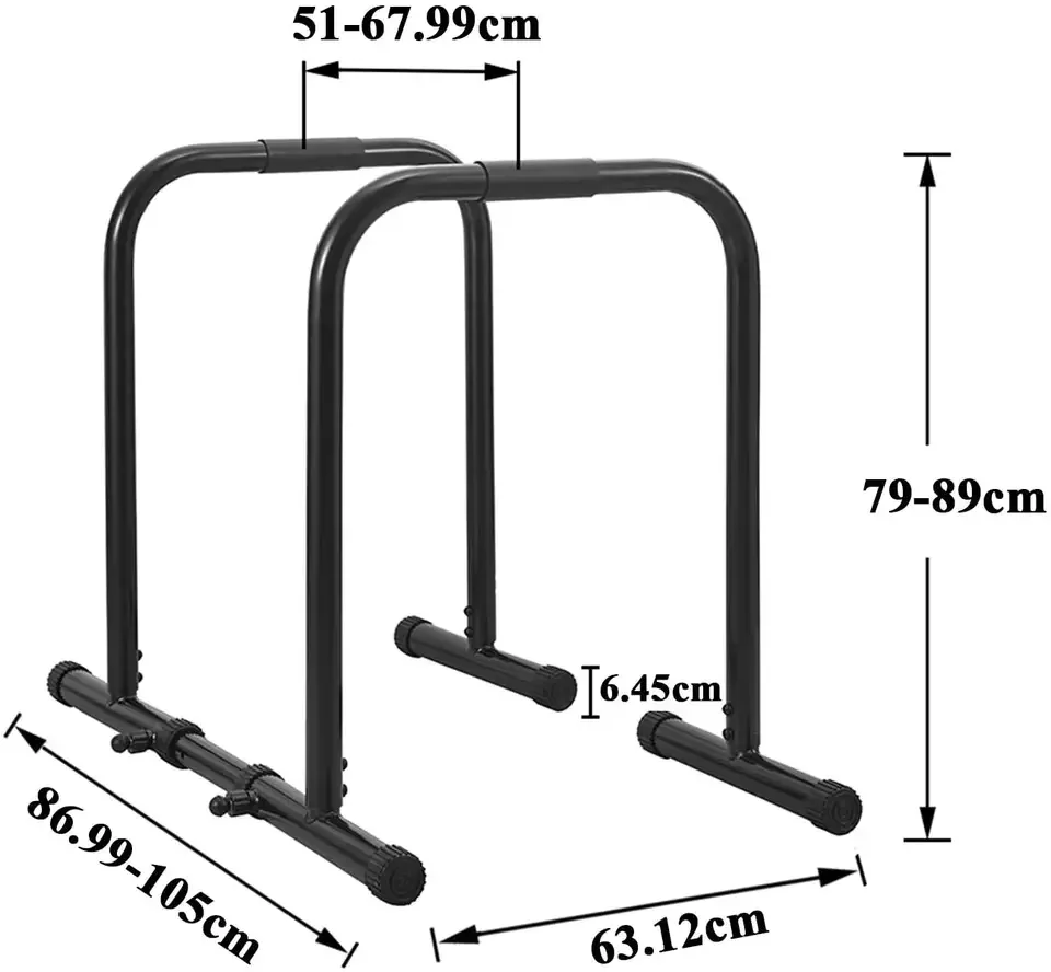Fitness Training Equipment Multifunctional Pull-up Portable Adjustable Parallel Bars