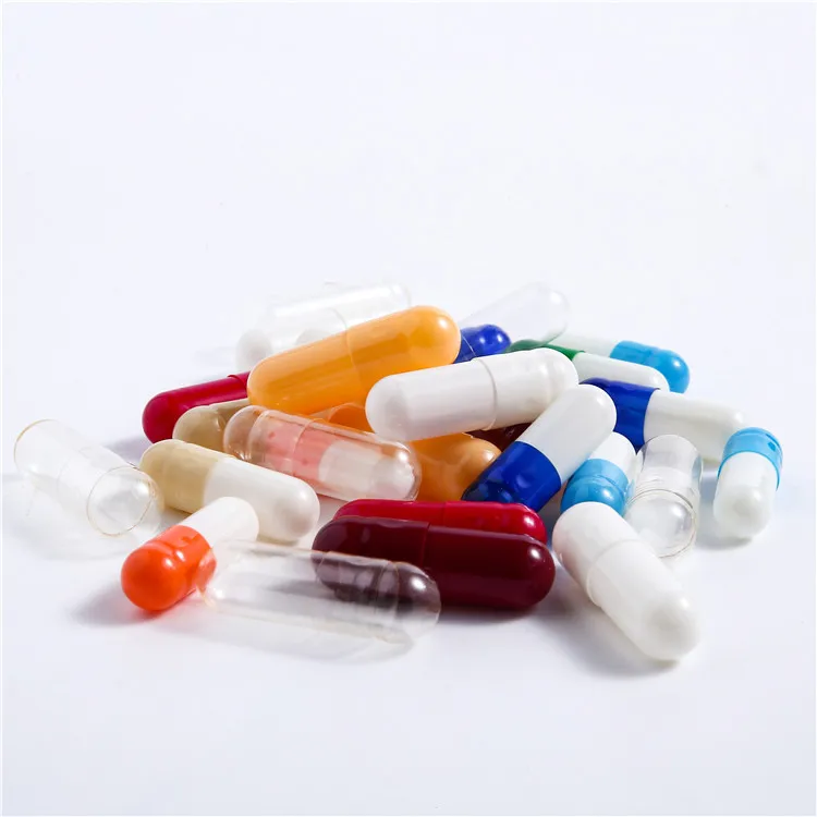 Кислотостойкие органические вегетарианские пустые капсулы HPMC без диоксида титана