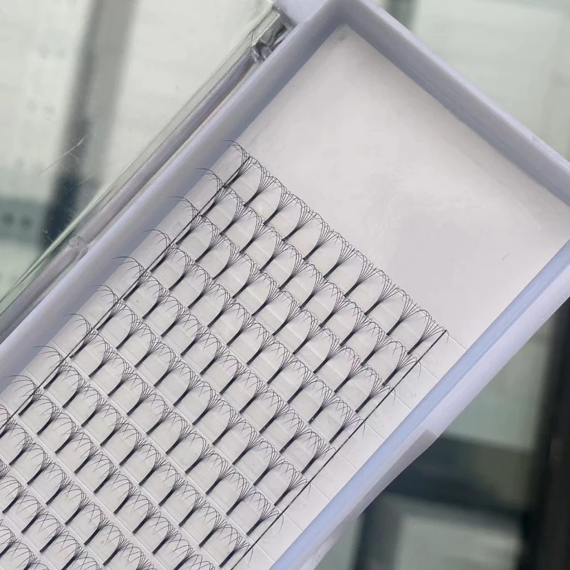 Wholesale Russian Volume D Curl 0.05mm 6d Premade Pre Made Fans With Rich Original Stock