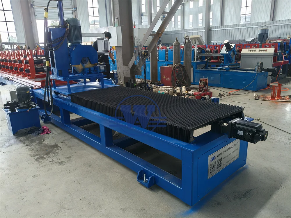 Light Gauge Steel Frame Roll Forming Machine For Making Drywall Metal Stud  C Channel Steel Roll Forming Machine