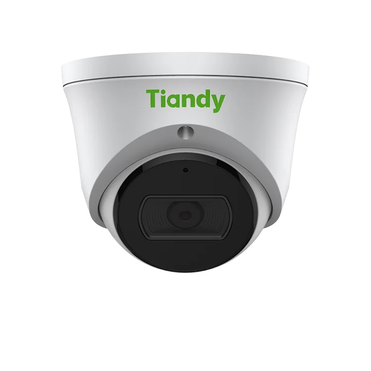 Tiandy 5MP TC-C35XS Turret Starlight High Performance Alarm Two Way Audio Poe Fixed 2.8mm Security IP Camera
